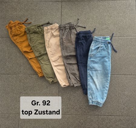 Hosenpaket Gr. 92 – 6 Hosen, top Zustand H&m, Benetton...
