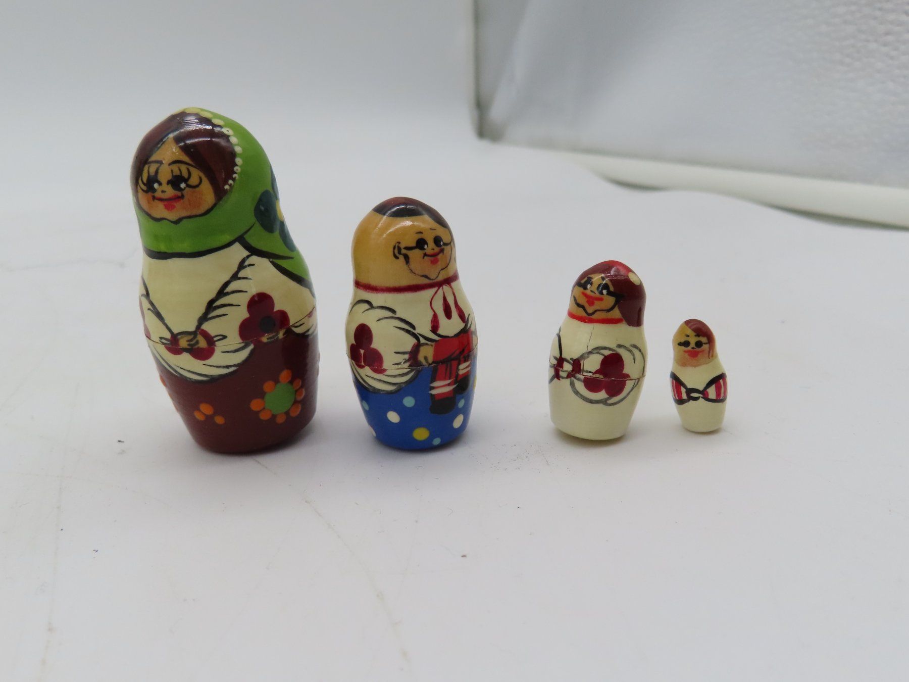 Figuren: Seltenes 10-teiliges Matrjoschka-Set – Gebraucht aus Reinach BL von WBZ-Flohmarkt 7
