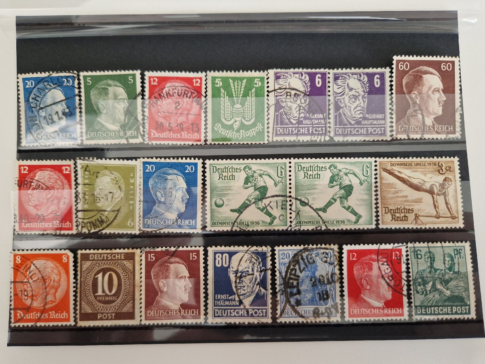 Tutti i francobolli: Deutsches Reich Deutsche Post Briefmarken – Usato da St. Gallen venduto da Enrico_SG