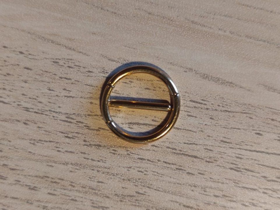 Gioielli per piercing: Piercing Ring, Clicker mit Stab – Nuovo (secondo la descrizione) da Wädenswil venduto da cbla