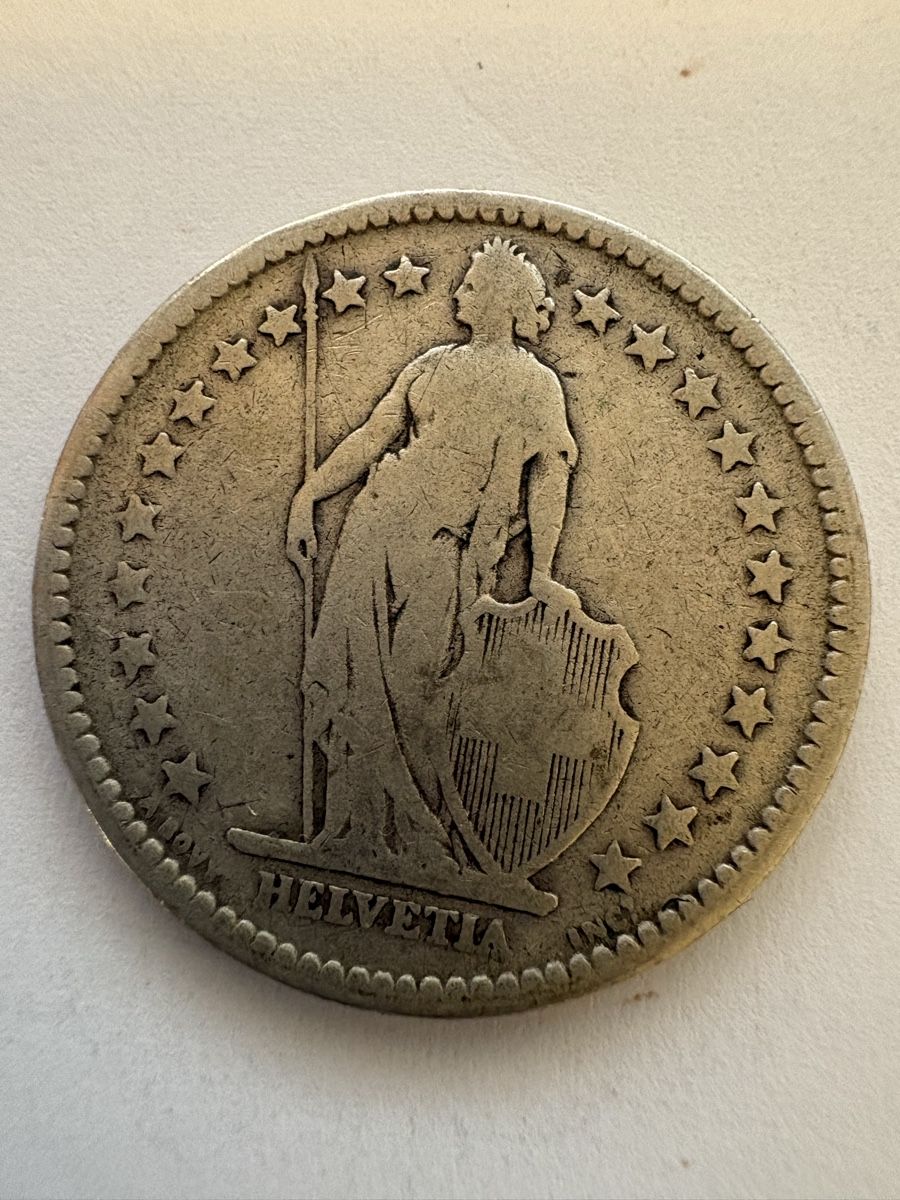 Toutes les monnaies: 2Fr 1886 – D'occasion à Murten par Tzaugg 2