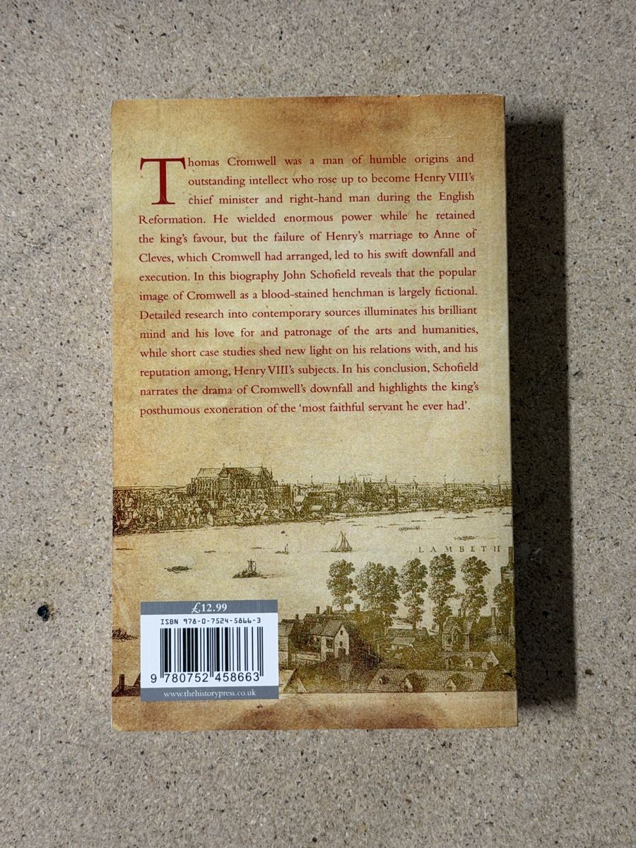 Libri: Thomas Cromwell Biography English – Usato da Winterthur venduto da m.ro. 1