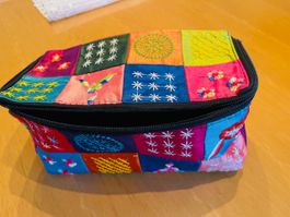wunderschönes buntes Necessaire/Schmucktasche, neuwertig