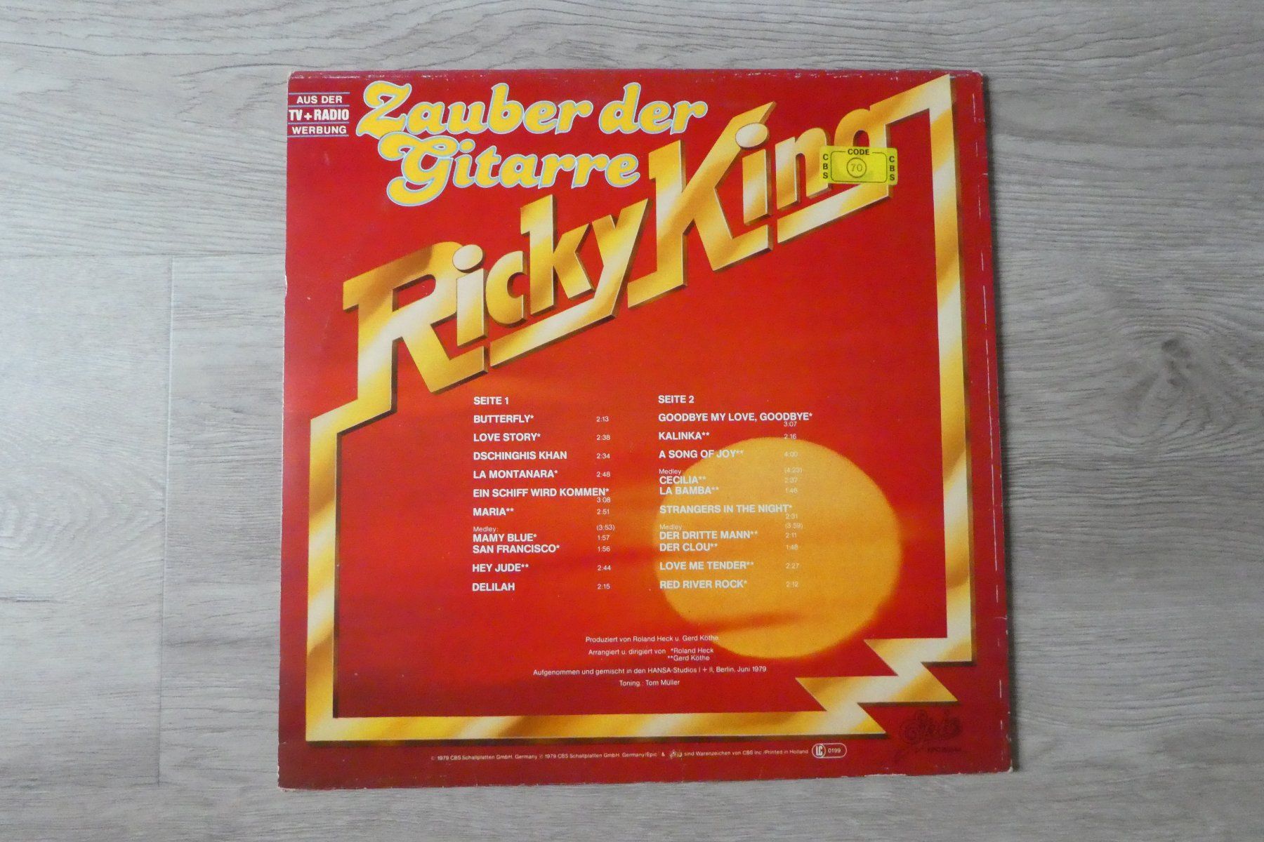 Vinyles: Ricky King LP – D'occasion à Andelfingen par Annegret06 1