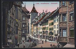 AK Schaffhausen, Partie in der Oberstadt