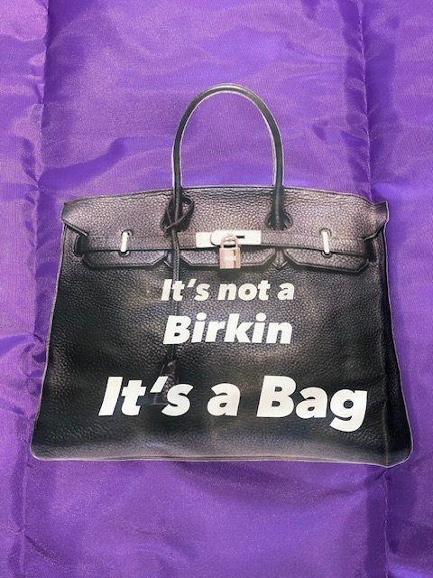 Borse: Falttasche 'IT'S NOT A BIRKIN - IT'S A BAG' – Nuovo (secondo la descrizione) da Arlesheim venduto da cocoandco