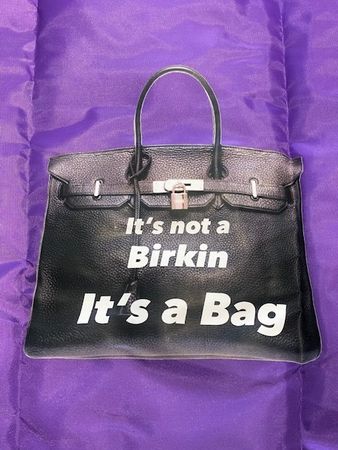 Falttasche 'IT'S NOT A BIRKIN - IT'S A BAG'