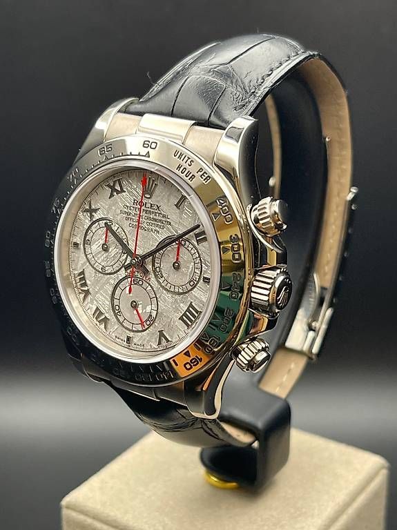 Rolex Orologi: Rolex Daytona Ref. 116519 Meteorite White Gold Full Set 2006 – Usato da Lugano venduto da luganotopwatches 3