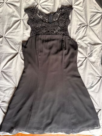 Da 1 chf Elegante vestito nero con pizzo