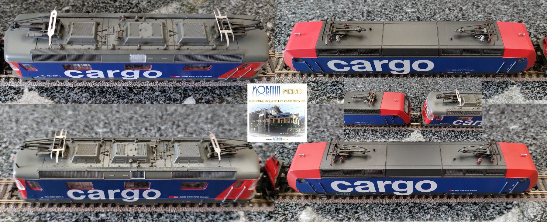 Locomotive Fleischmann 4323 Traxx Re 481 005 SBB Cargo – HO 1/87, Digitale, Bleue