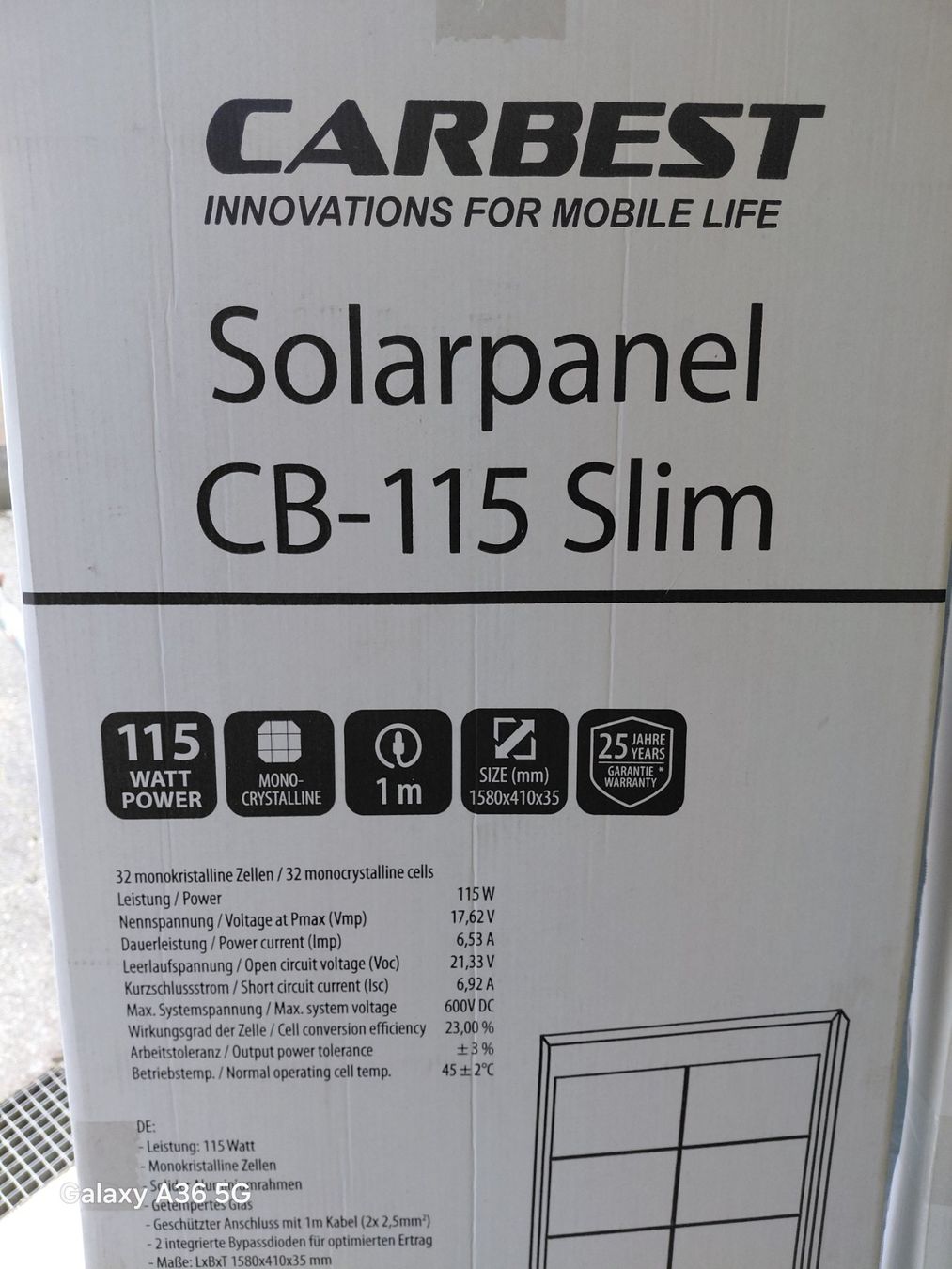 Dispositivi a energia solare: Solar – Nuovo e nell'imballaggio originale da Melchnau venduto da LUPUS-Offroad 1