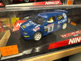 VW Golf Slotcar 1:32 Ninco neu