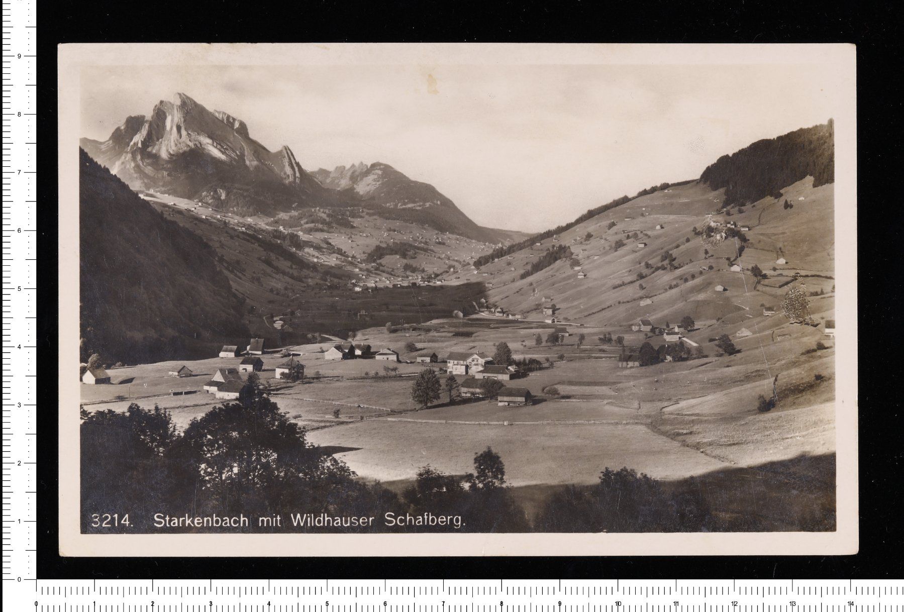 Cartoline postali: Alte Ansichtskarte Starkenbach Wildhauser Schafberg – Usato da Riehen venduto da Tignanello1