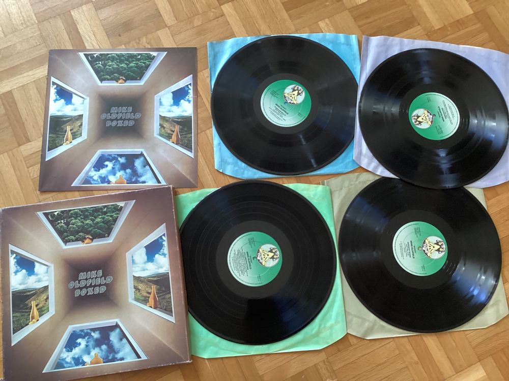Mike Oldfield 4-LP Box Set „Boxed“ | Kaufen auf Ricardo
