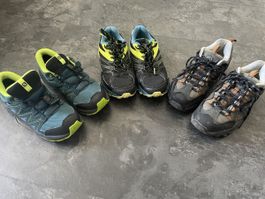 3 Paar Kinder Trekking Schuhe Grösse 35