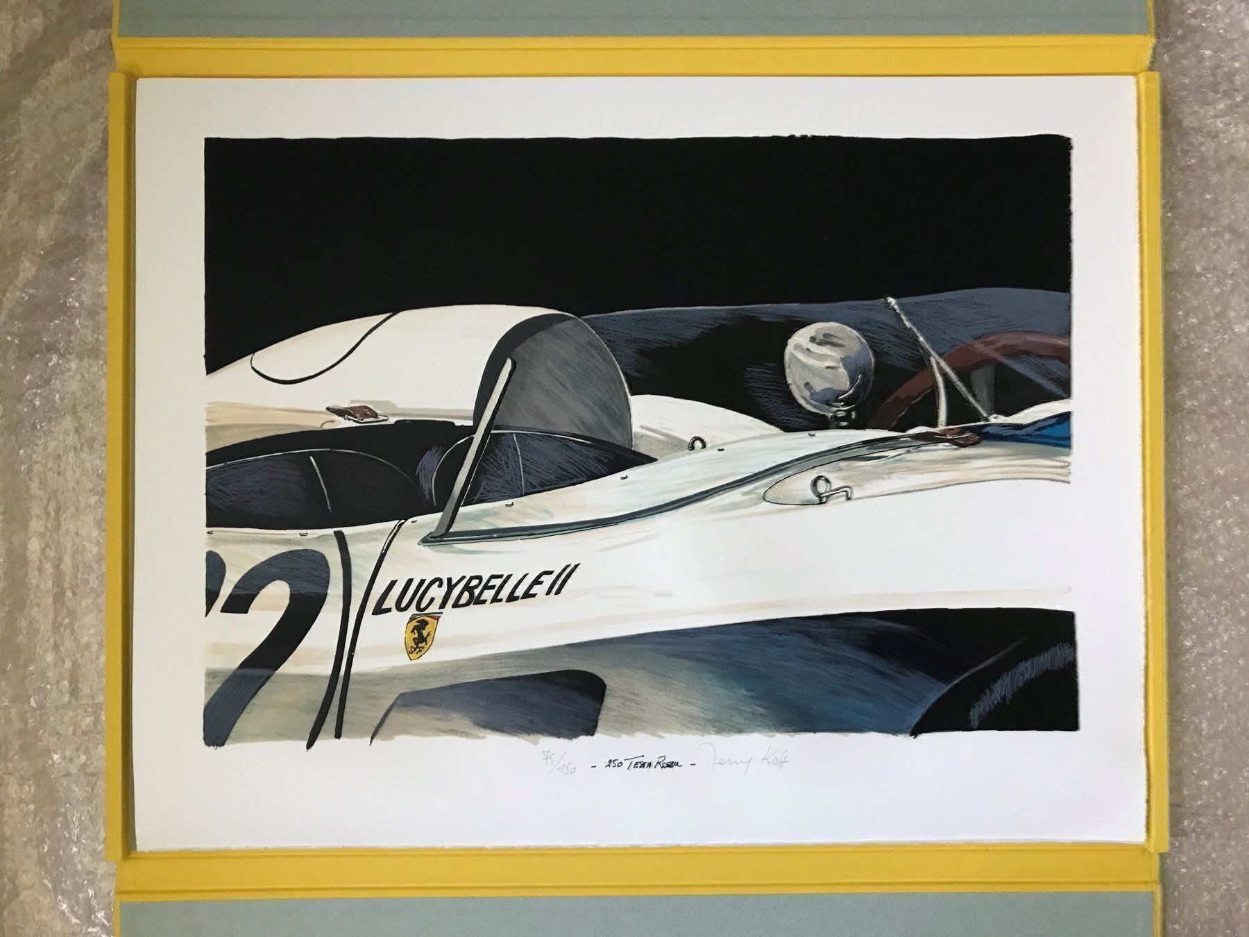 Manufactum Leinwände & Keilrahmen: Coffret de tableaux  FERRARI (neuf!!!) – Neu und originalverpackt aus Nyon von data-comm 8