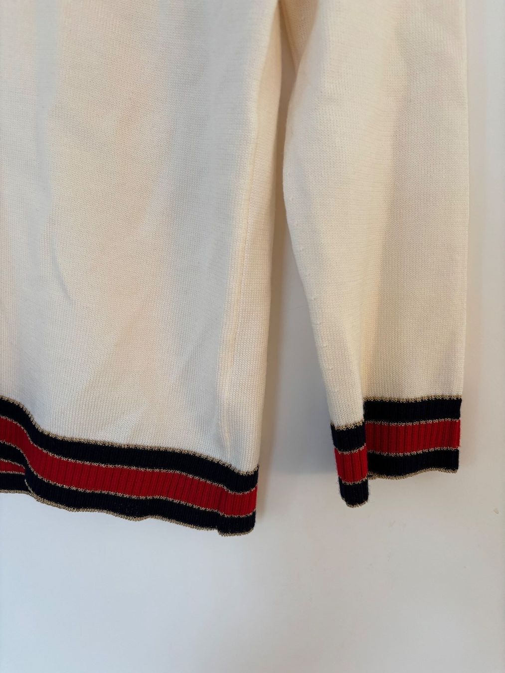 Gucci Pullover & Sweatshirts: Gucci Pullover offwhite 34/36 , leichte Sommerwolle – Gebraucht aus Herrliberg von mayfi 4