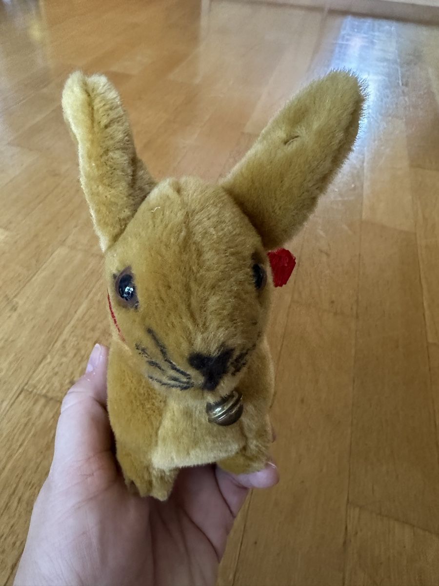 Steiff Giocattoli: Steiff Lindt Hase alt top – Usato da Bern venduto da Ruhrallee