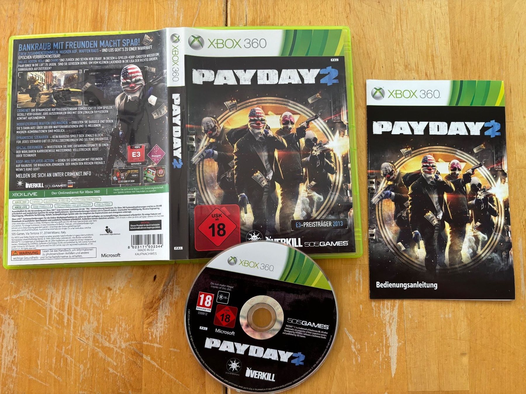 Giochi: Payday 2 (CIB) – Usato da Frenkendorf venduto da gelbeZinnie