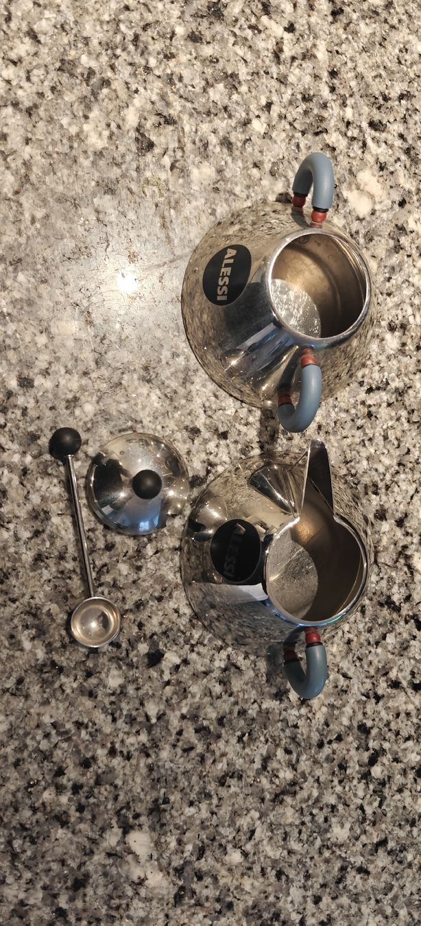 Alessi Set di piatti: Service à sucre et crème Alessi – Usato da Ebikon venduto da Omarchine 3