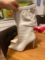 IRO Paris Stiefelette High Heels Weiss NEU