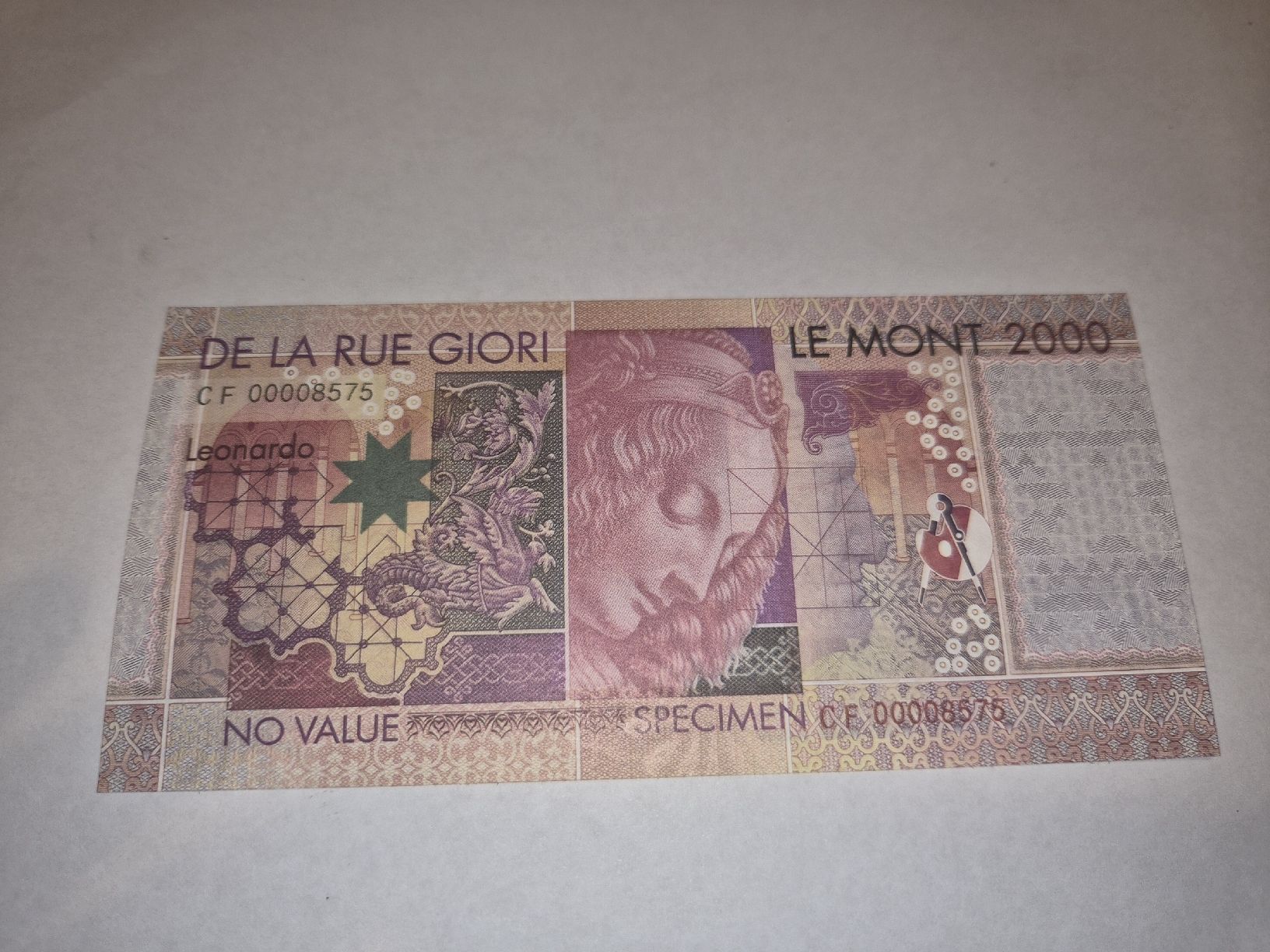 Banconote: Billet Commémoratif Leonardo Da Vinci – Nuovo (secondo la descrizione) da Senèdes venduto da hen_fw8b 1