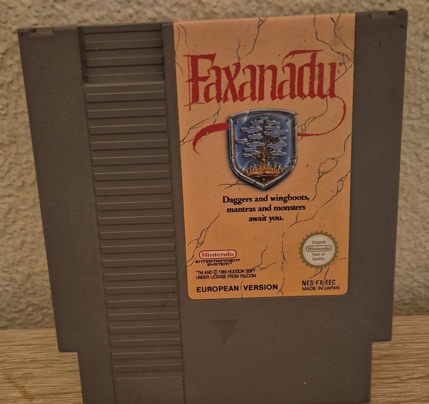 Nintendo Giochi: NES jeu Faxanadu version européenne utilisé – Usato da Genève venduto da Bayoushi
