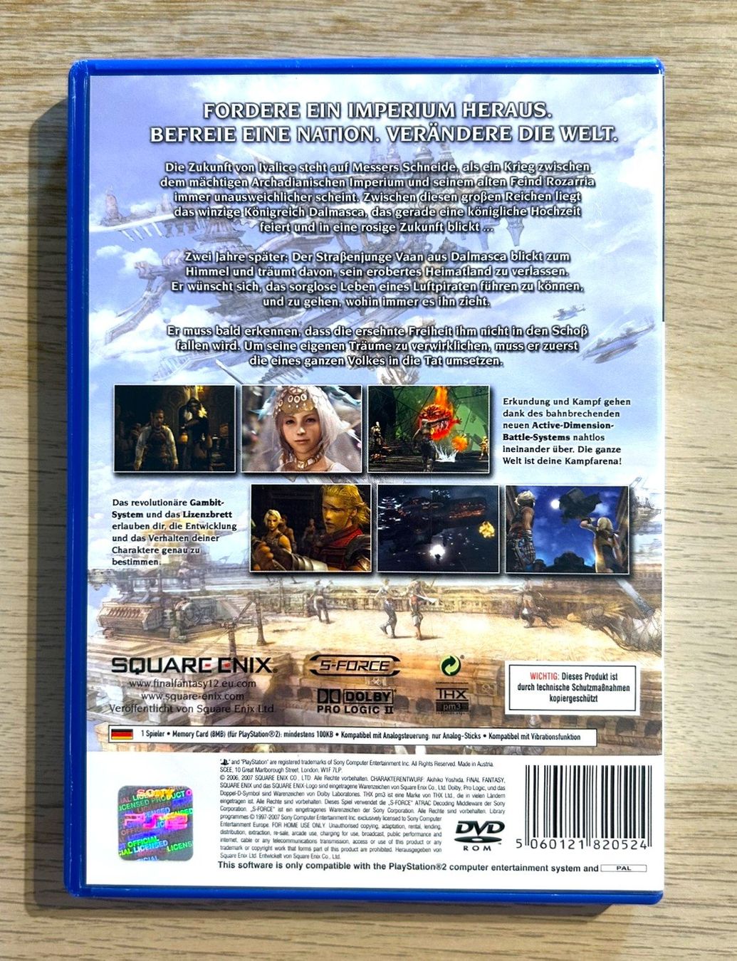 Sony Giochi: Final Fantasy XII PS2 – Usato da St. Gallen venduto da Alpine.Arcade 1