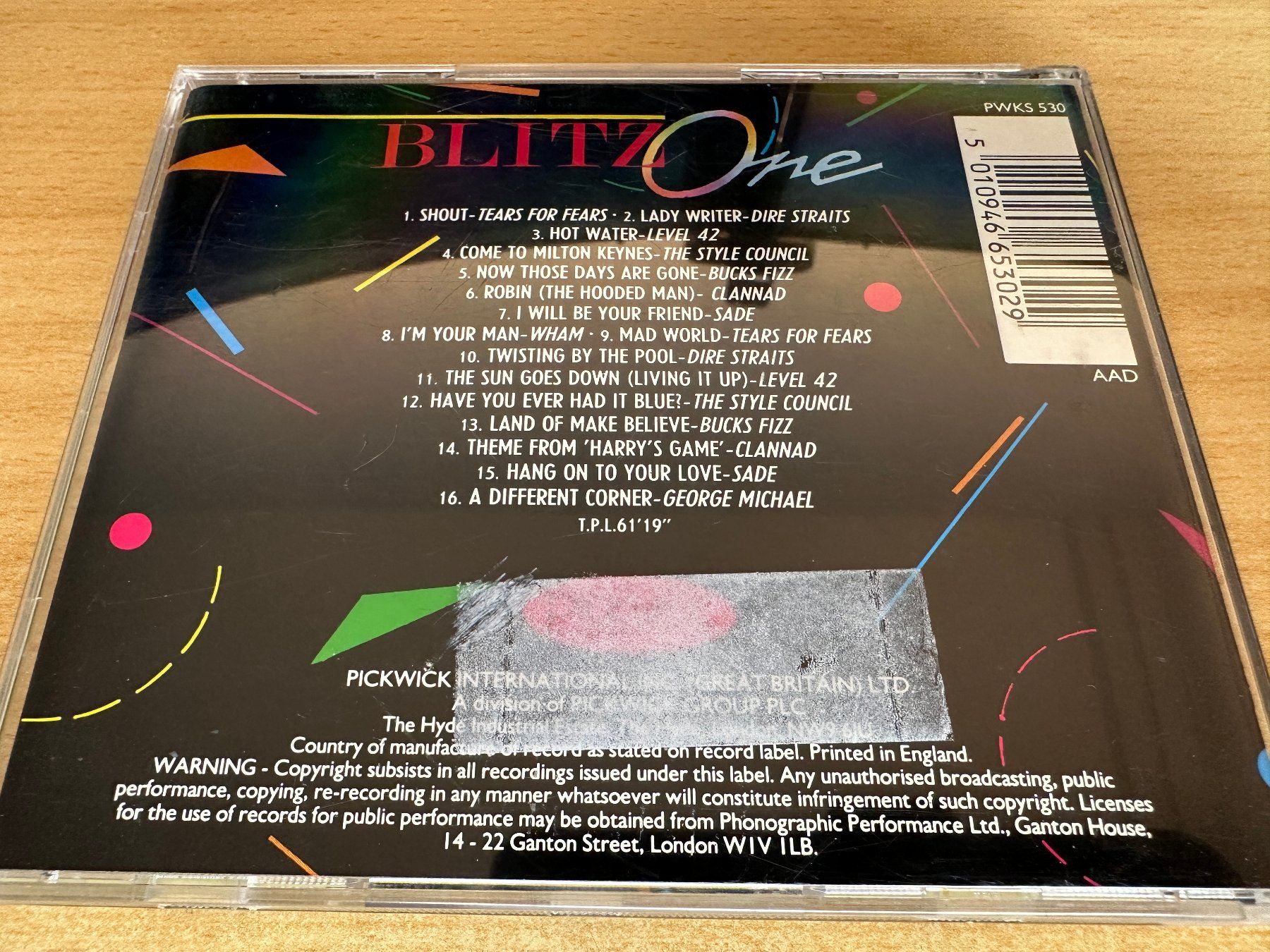 CD: S7 Various – Blitz One – Usato da Rikon im Tösstal venduto da Alpenmutz 1