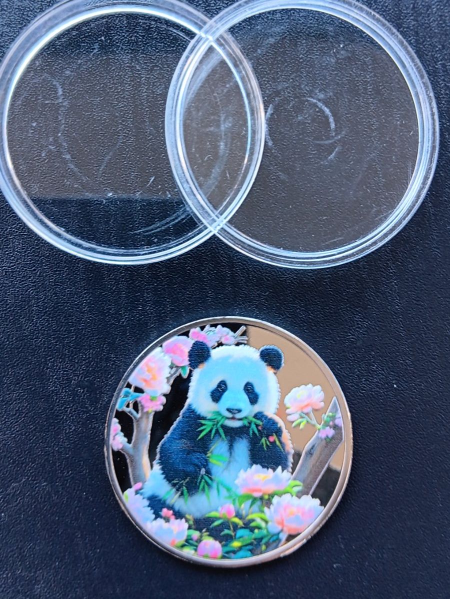Tutti le monete: RÉPLIQUE--10 pièces de monnaie panda géant-- RÉPLIQUE – Nuovo e nell'imballaggio originale da pully venduto da gringoloko 3