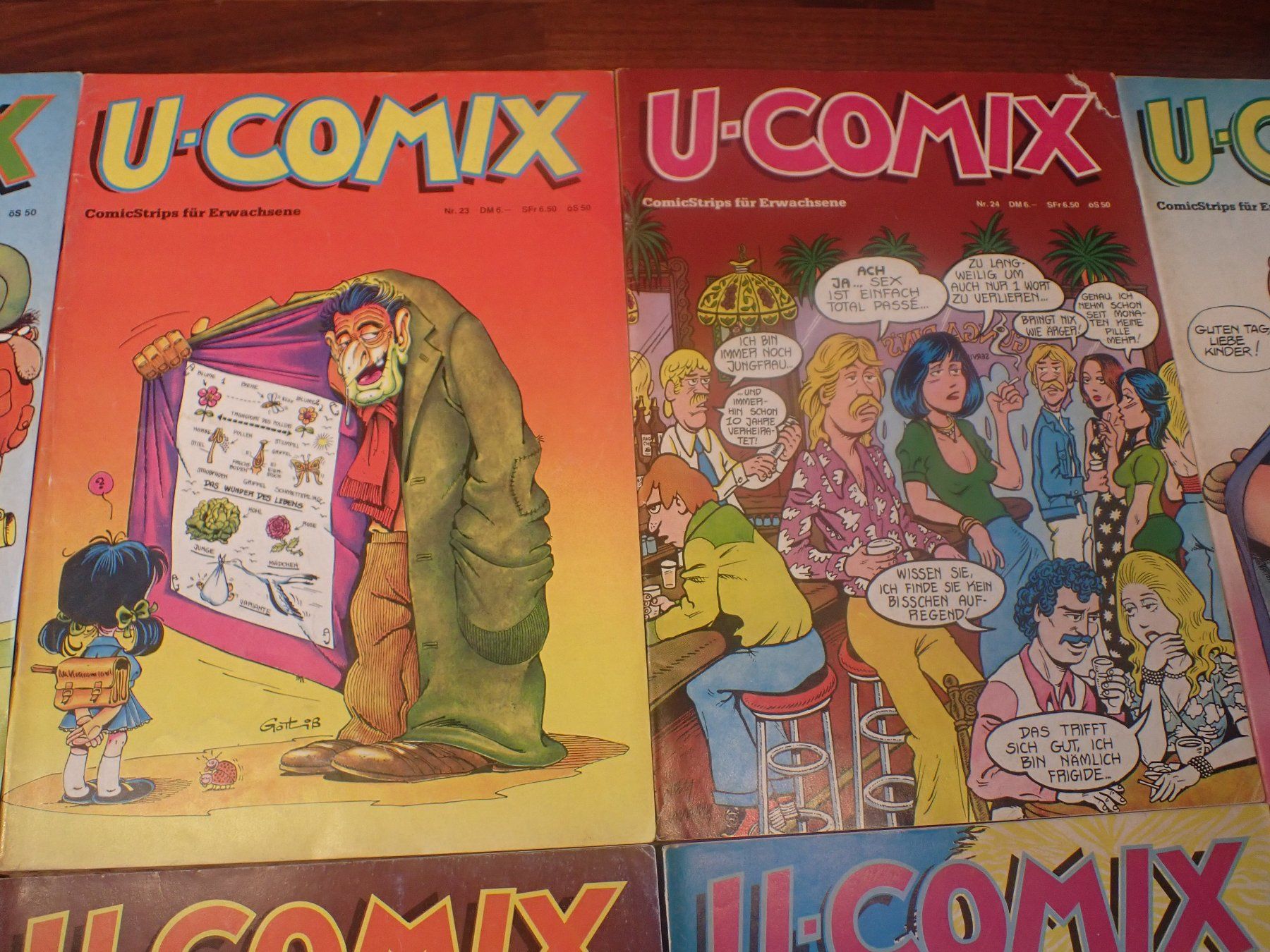 BD: 10 U-COMIX Comic Hefte Nummer 21 - 26 und 28 - 31 – D'occasion à Geroldswil par boy5toy 3