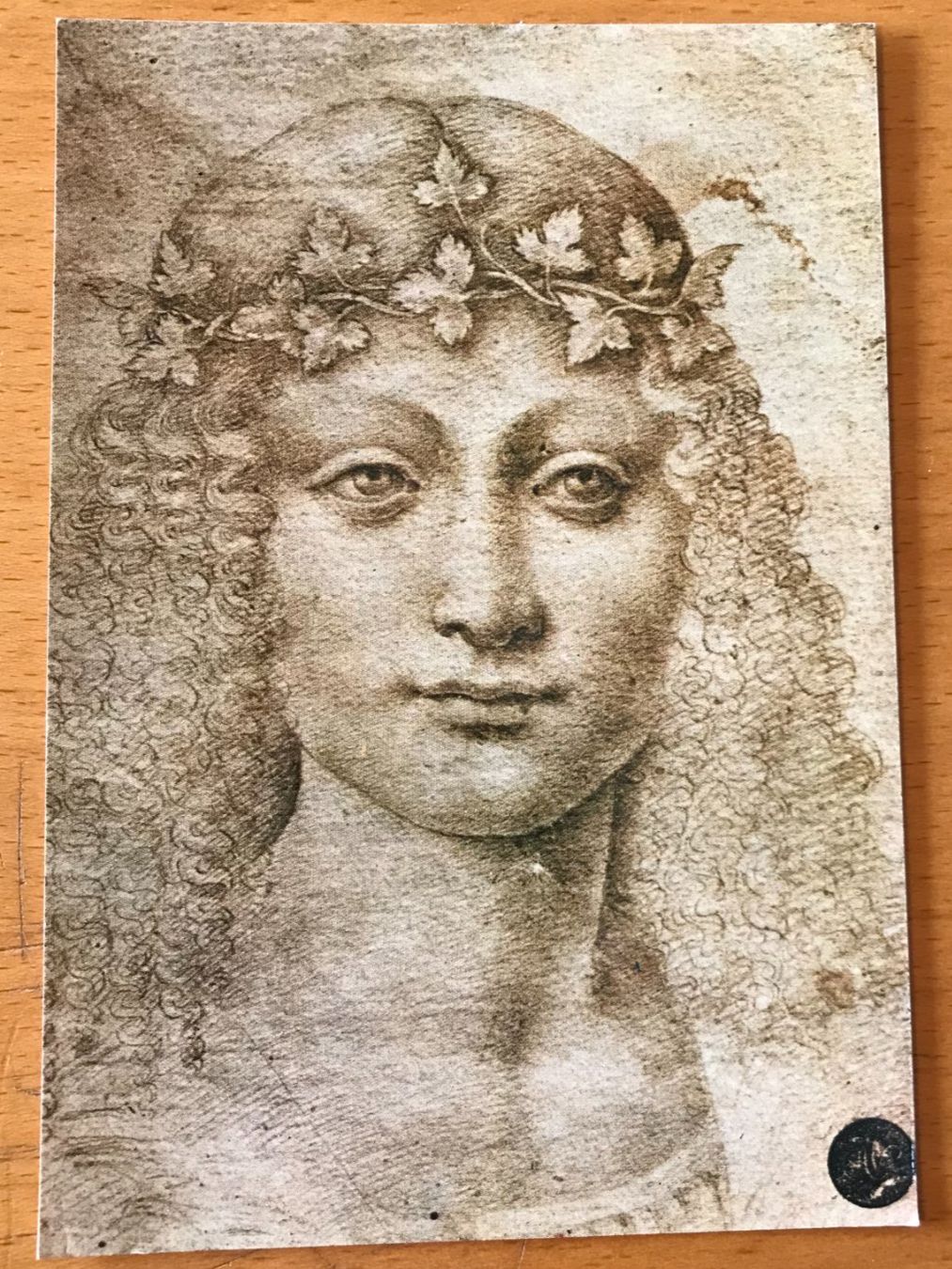 Cartoline postali: Postkarte Leonardo, Giovane Bacco – Usato da Luzern venduto da mey_s13