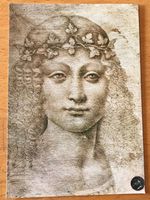 Postkarte Leonardo, Giovane Bacco