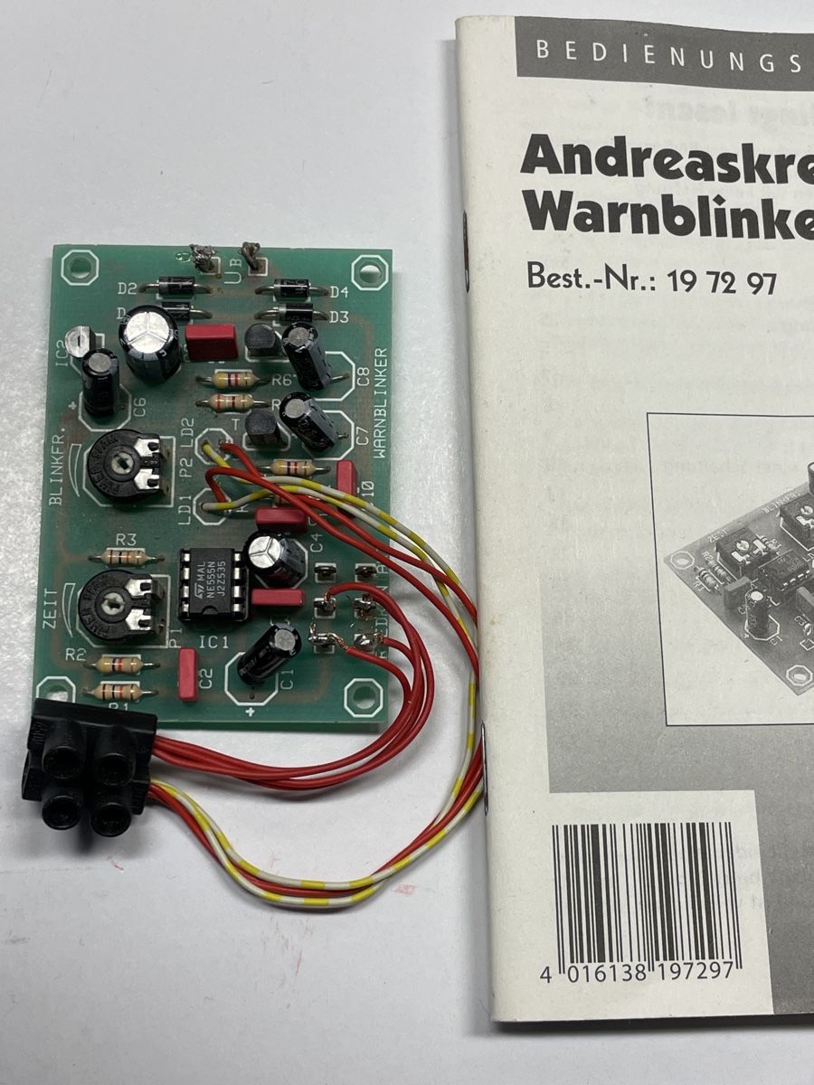 Modelleisenbahnen: Conrad Andreaskreuz Warnblinker  – Neu (gemäss Beschreibung) aus Gossau SG von Krokodil344 1