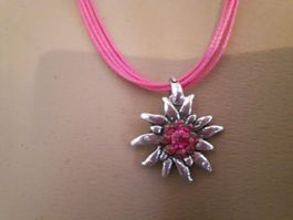 Kette Edelweiss  rosa