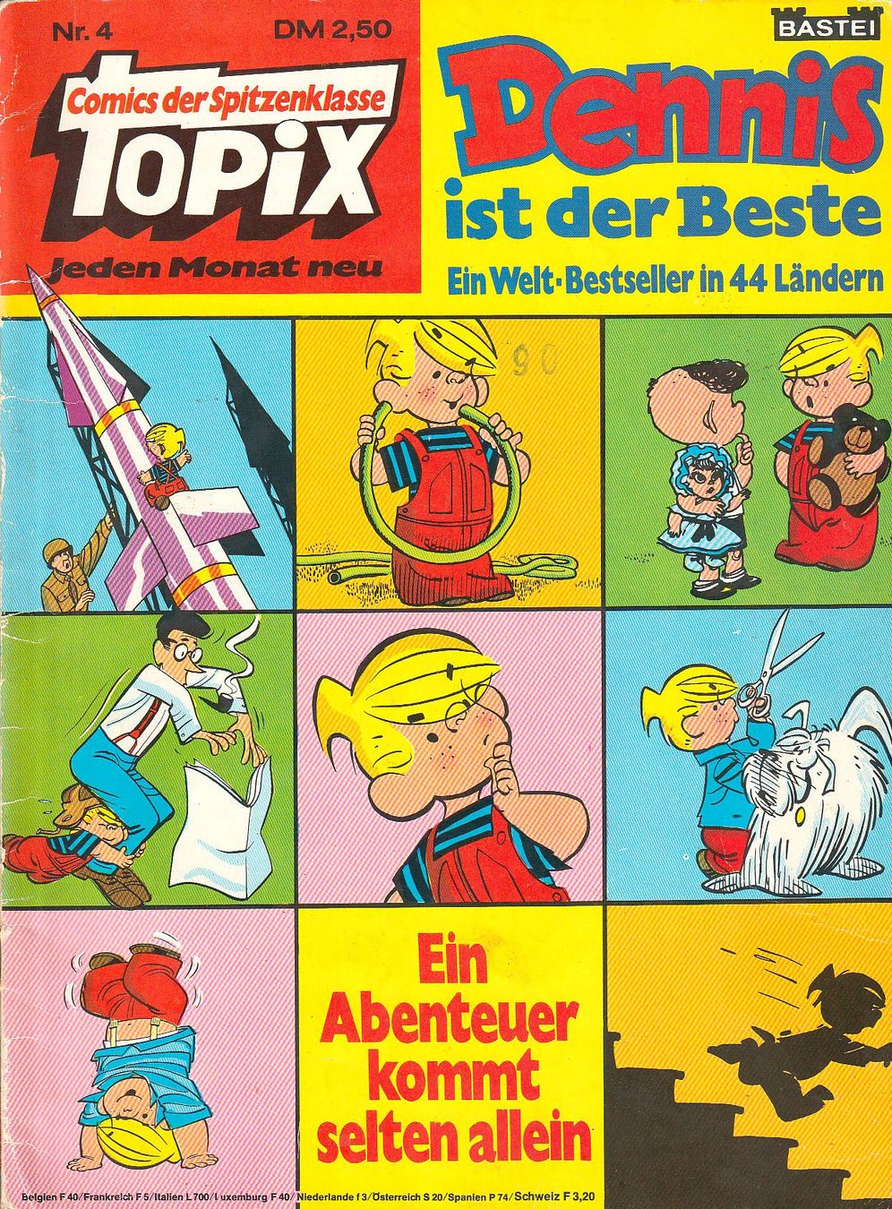 Fumetti: TOPIX #04 Denis ist der Beste - Bastei – Usato da Thun venduto da Shame