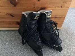 Schwarze Eiskunstlaufschlittschuhe Grösse 36 bis 37