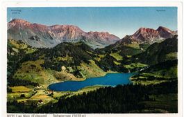 FR 60 LAC NOIR (Fribourg) – SCHWARZSEE 1930 o zweisprachig