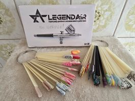 Aerographe Legend Air LA-30, double action, neuf