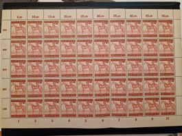 Deutsches Reich Briefmarken Bogen postfrisch