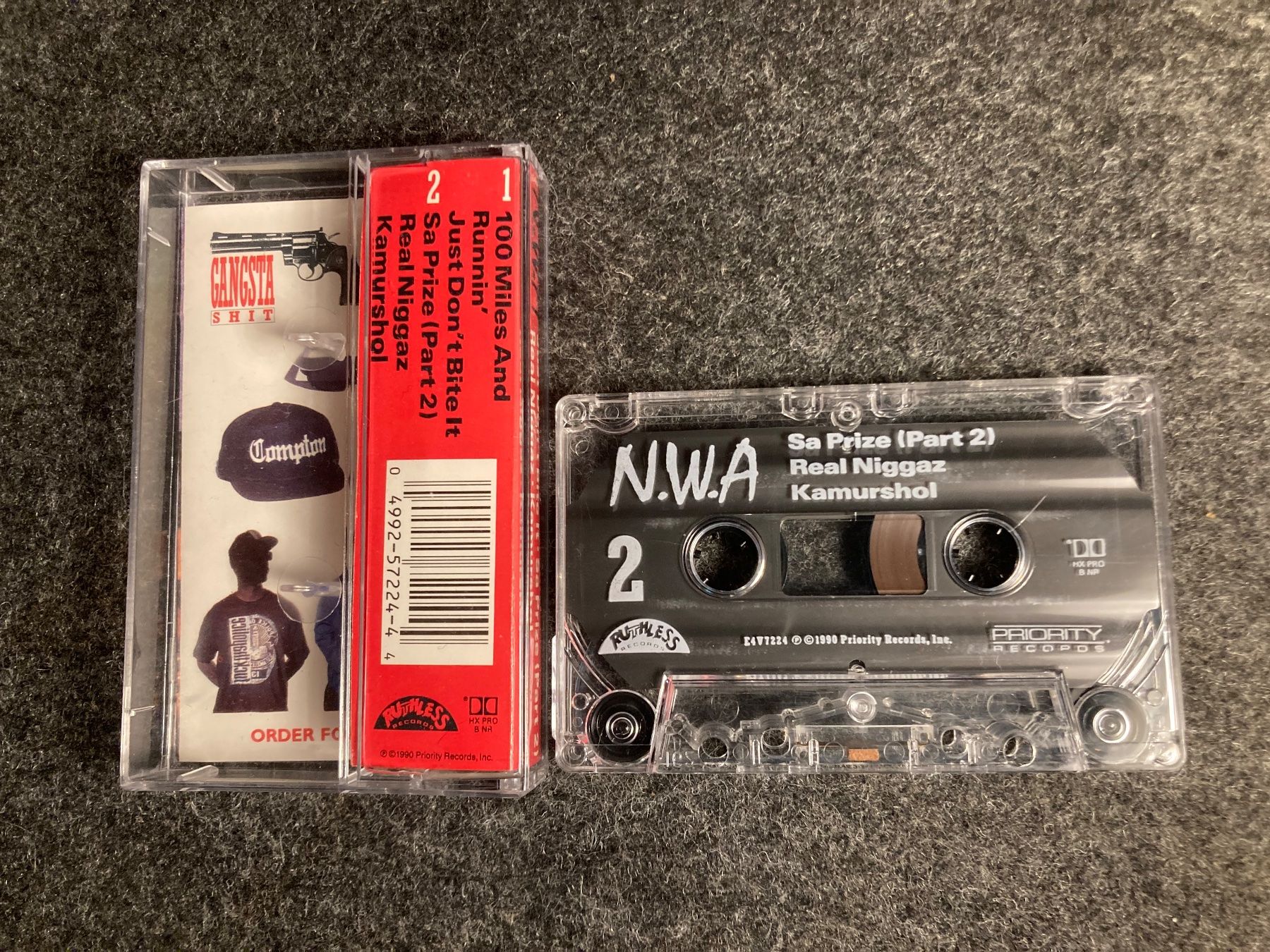 Musicassette: N.W.A. - 100 Miles And Runnin' (MC) – Usato da Fribourg venduto da Karushi 4