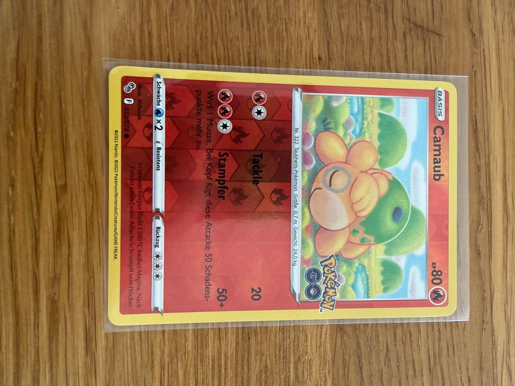 Pokémon Cartes à collectionner: Camaub 013/078 – D'occasion à Amriswil par sim_nlb6