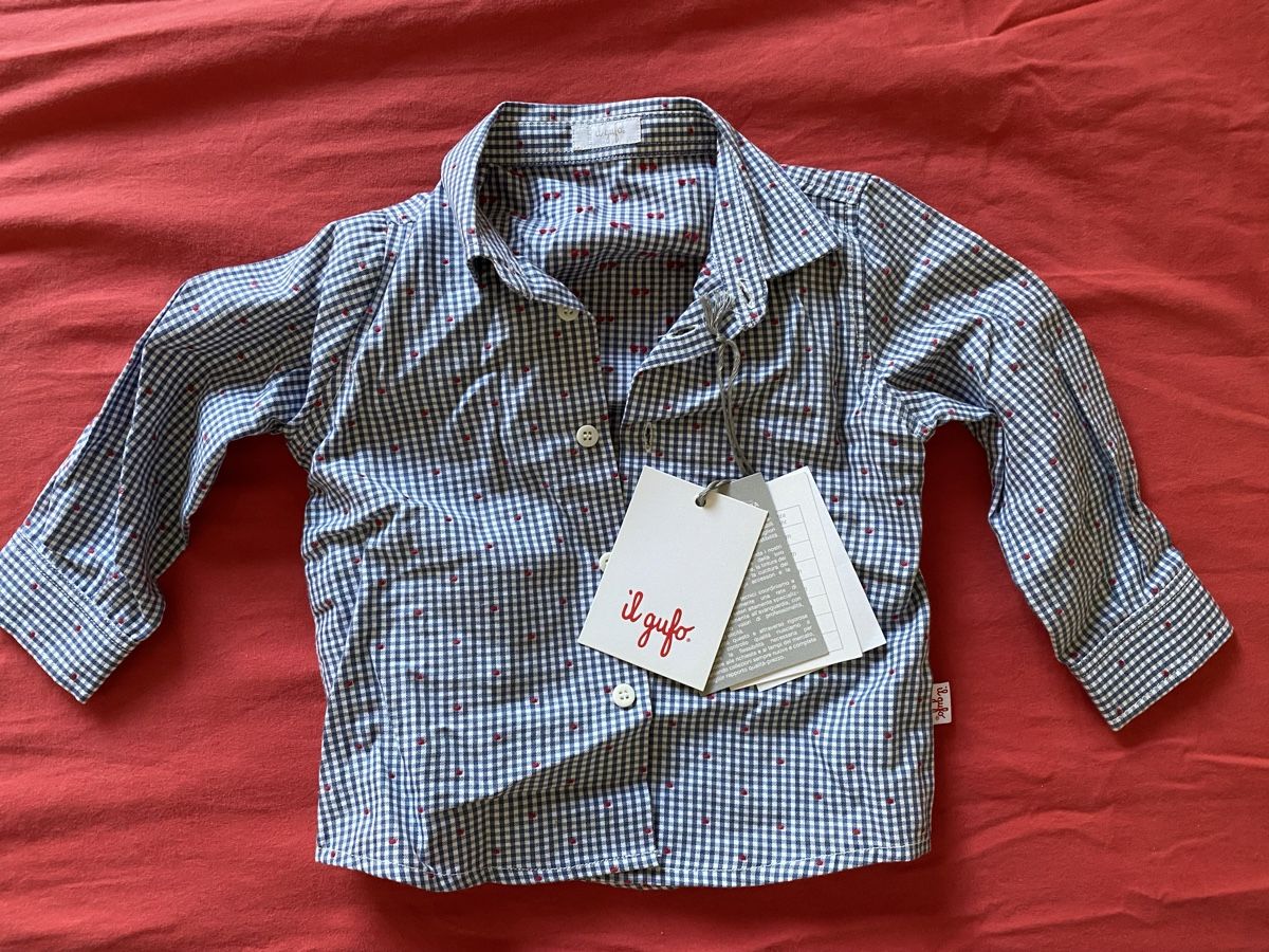 Il Gufo Hemden, Tops & T-Shirts: Il Gufo Hemd Baby – Neu und originalverpackt aus Maienfeld von Snupfnudel
