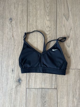 Nike Sport BH schwarz xs verstellbare Träger