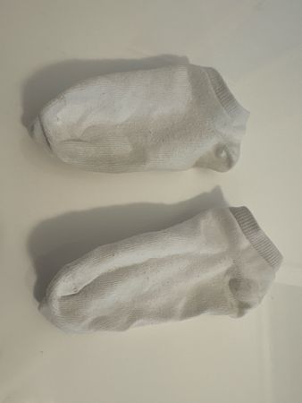 Weisse Sneaker Socken, Grösse 35-38, kurz, für den Sommer!