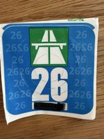 Autobahnvignette 2026