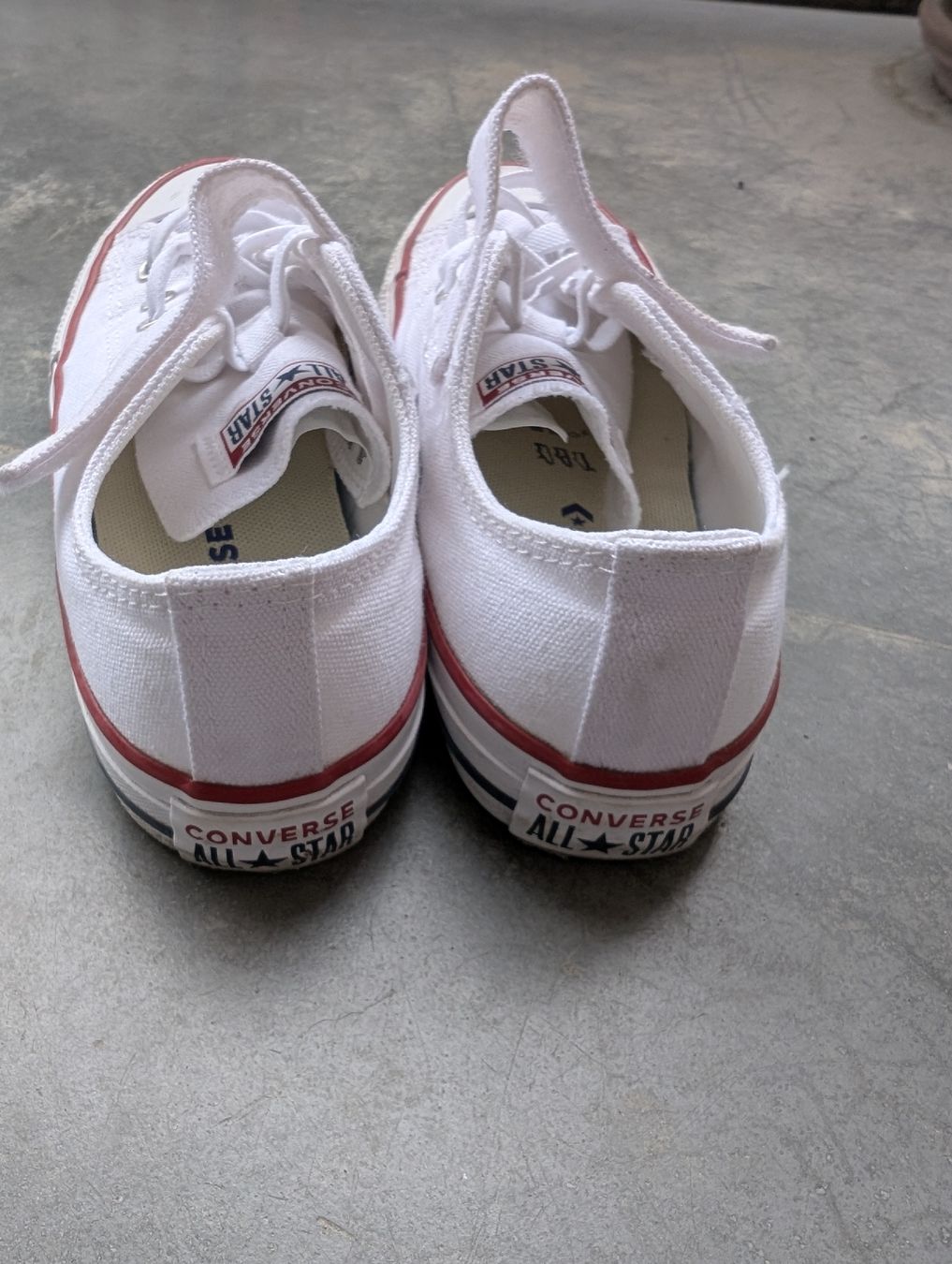 Converse Scarpe da uomo: Converse All Star Sneaker, Gr. 33, weiss – Usato da Zürich venduto da binacora 2