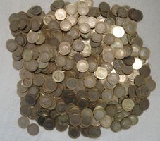 4 kg Münzen aus der Türkei - alles 1 Lira