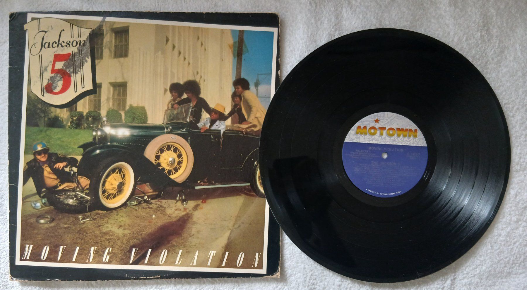 Dischi in vinile: Michael Jackson & Jackson 5 - Moving Violation 1975 USA – Usato da Dietikon venduto da mih_xsk8