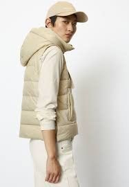 Gilet & Giacche senza maniche: Marc O' Polo Weste Gilet -  Cream – Nuovo (secondo la descrizione) da Conters im Prättigau venduto da baffe 2